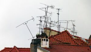 Antenne TV danneggiate dopo temporale